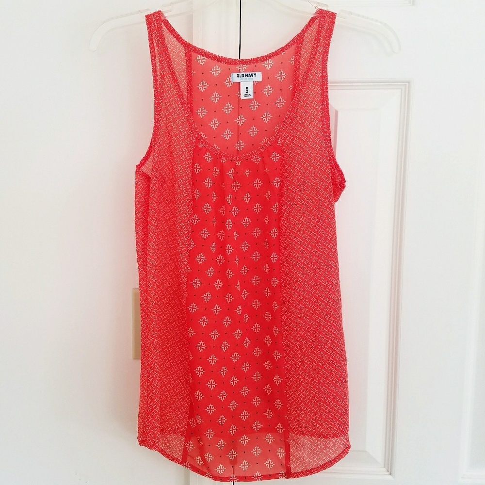 Old Navy Casual Tank Top Sleeveless Cute Spring